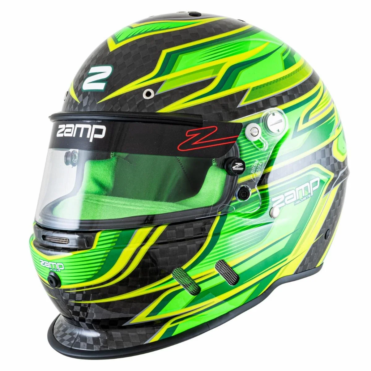 SA2025 ZAMP RZ-67D Helmet DIRT Carbon Graphic — Track First